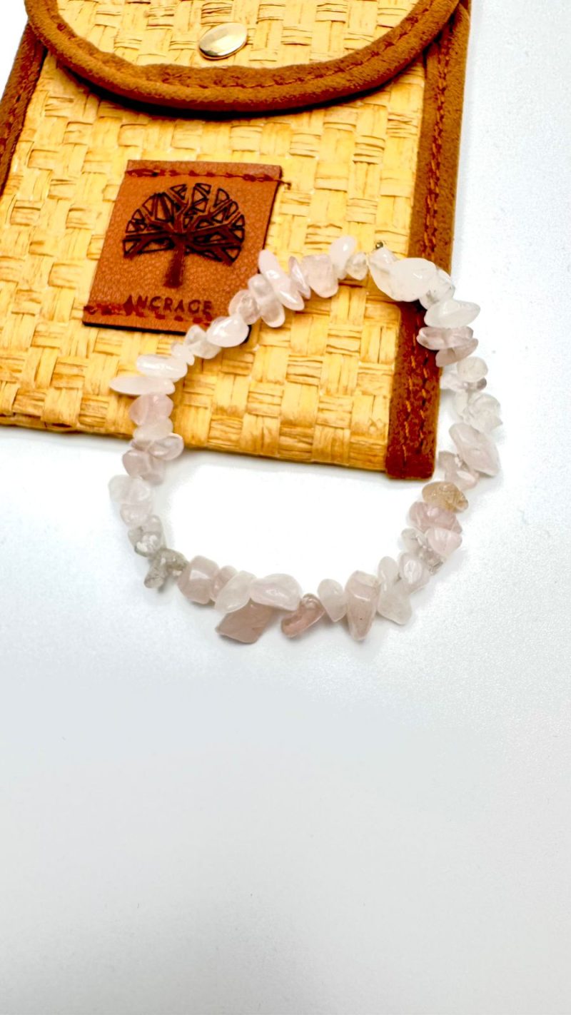 Bracelet quartz rose