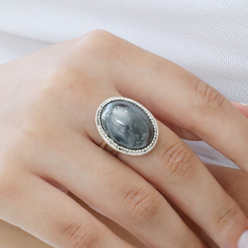 bague-argent-hematite