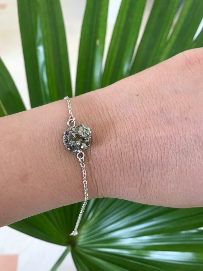Bracelet Pyrite Argent 925 – Image 2